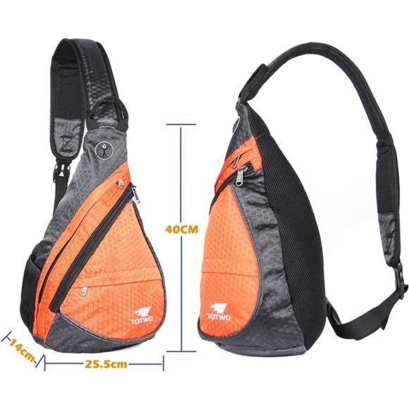 YHLCSQ Anti Theft Sling Bag - Small Chest Shoulder Crossbody Backpack for Men & - Picture 2 of 8